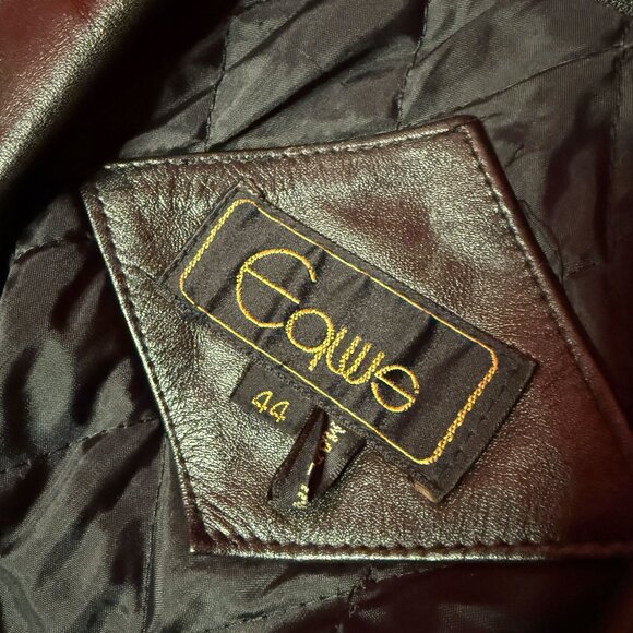 Upcycled Jared Leto Leather Jacket – Limited Vintage Biker Art Piece | Unisex - Picture 5 of 12